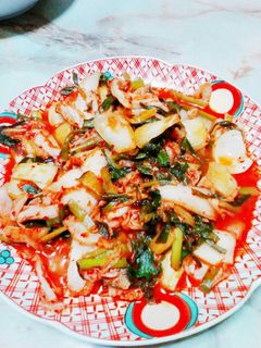 野菜炒めキムチ和え-レシピのメイン写真