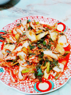 野菜炒めキムチ和え-レシピのメイン写真