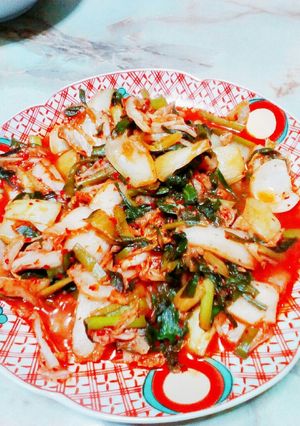 野菜炒めキムチ和え-レシピのメイン写真