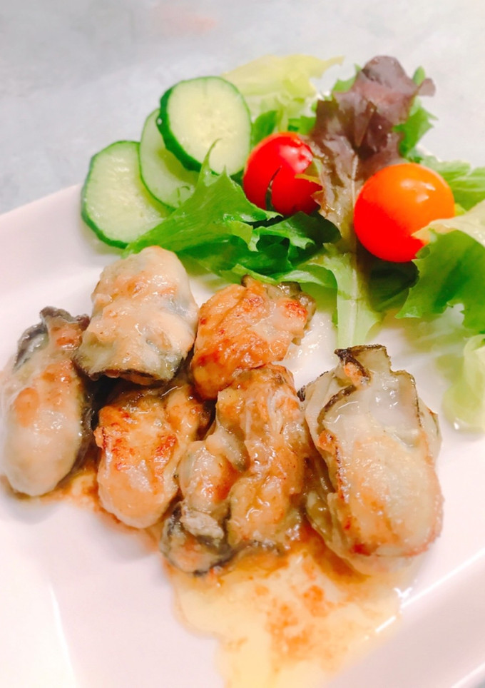 簡単！牡蠣のバター醤油焼き-レシピのメイン写真