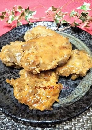 蓮根の煮物リメイク！甘辛鶏つくね☆-レシピのメイン写真