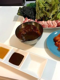 手作り甘味噌と♡サムギョプサル-レシピのメイン写真