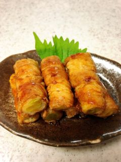 超簡単♪長ネギの豚バラ巻き♪甘辛醤油味-レシピのメイン写真