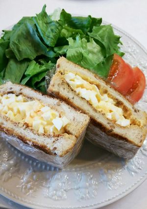 玉子 ホットサンド-レシピのメイン写真