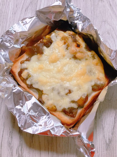 残りもんカレーでパングラタン-レシピのメイン写真