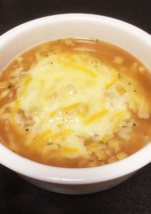 オニオングラタンスープ風☆簡単ひとり飯-レシピのメイン写真