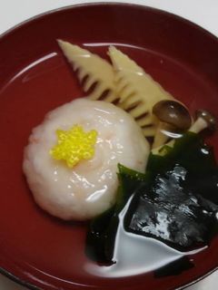 料亭の味♪海老しんじょうのすまし汁-レシピのメイン写真