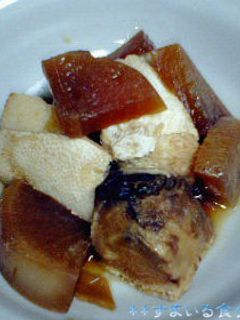 はまちと大根の油煮-レシピのメイン写真