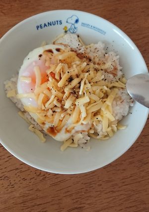 簡単朝ごはん カルボナーラもどき-レシピのメイン写真