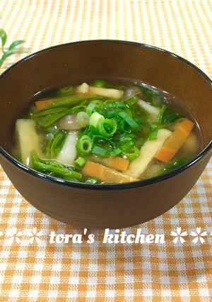 捨てないで☘️鯖缶の残り汁de味噌汁-レシピのメイン写真