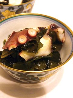 たことわかめの酢の物-レシピのメイン写真