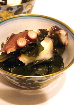 たことわかめの酢の物-レシピのメイン写真