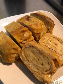 卵豆腐入り卵焼き♡-レシピのメイン写真