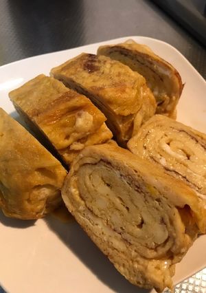 卵豆腐入り卵焼き♡-レシピのメイン写真