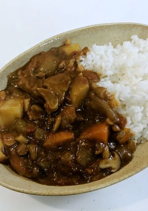 無水鍋でカレー：ピーマン＆トマト缶編-レシピのメイン写真