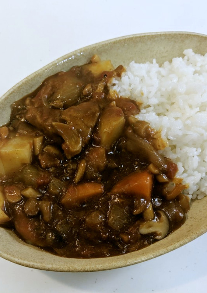 無水鍋でカレー：ピーマン＆トマト缶編-レシピのメイン写真