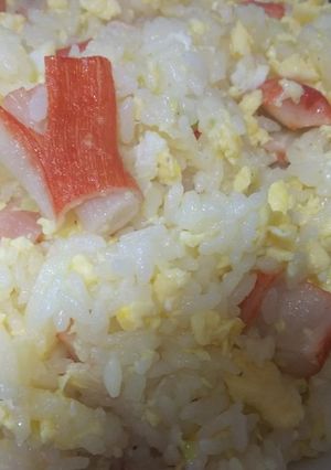 簡単美味・かに玉チャーハン-レシピのメイン写真