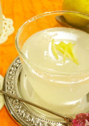 甘酸っぱい♡ゆずゼリー☆粉寒天☆簡単-レシピのメイン写真