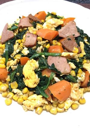 野菜と焼豚のバター醤油煮!(^^)!-レシピのメイン写真