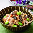 おろし高野と椎茸の炒り煮