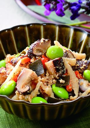 おろし高野と椎茸の炒り煮-レシピのメイン写真