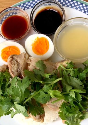 炊飯器de簡単海南鶏飯♪-レシピのメイン写真