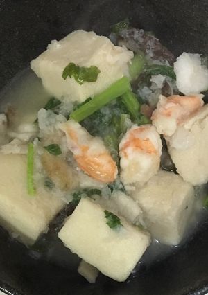 海老と高野豆腐の蕪すりながし-レシピのメイン写真