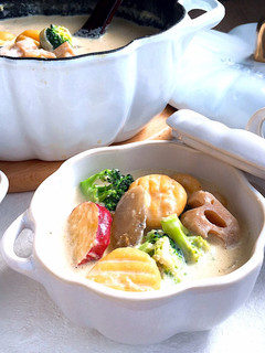 さつまいもニョッキの豆乳味噌スープ-レシピのメイン写真