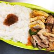 旦那弁当204♡野菜炒めと豚焼肉弁当!