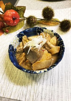 キムチもつ煮-レシピのメイン写真