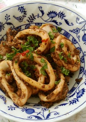 イカのわた炒め煮・スペイン風-レシピのメイン写真