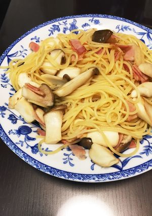 エリンギとベーコンの定番パスタ♪-レシピのメイン写真