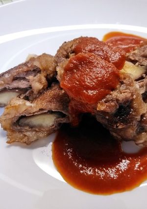 牛肉の茄子巻き-レシピのメイン写真