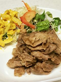 我が家の豚しょうが焼き-レシピのメイン写真