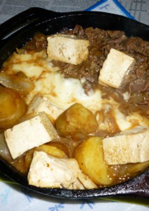 キャプスキでチーズすき焼き-レシピのメイン写真