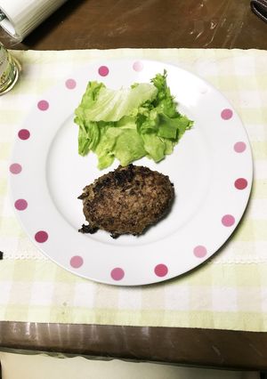そのまま食べてもおいしいハンバーグ♡-レシピのメイン写真