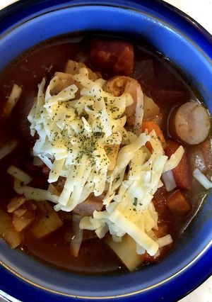 ミネストローネスープ-レシピのメイン写真