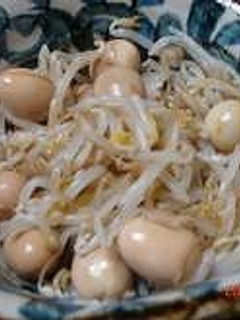 うずら卵ともやしの醤油和-レシピのメイン写真