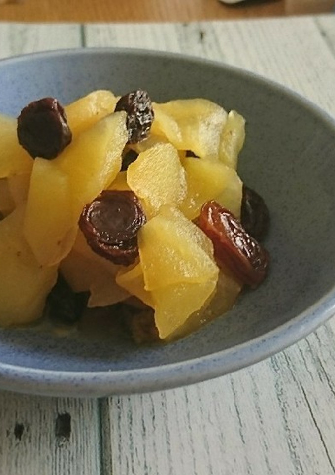簡単♪りんごとレーズンの甘煮-レシピのメイン写真