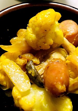 カリフラワーのマヨカレー炒め-レシピのメイン写真