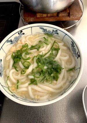 中華風かき卵うどん-レシピのメイン写真