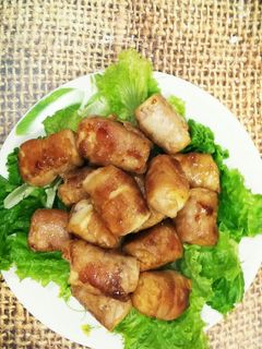 簡単★ボリューミー★厚揚げ肉巻き-レシピのメイン写真
