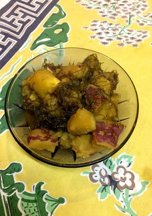 さつまいもと切り昆布-レシピのメイン写真