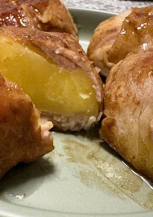 豚巻きポテト🥔-レシピのメイン写真