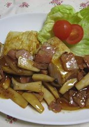 豆腐ステーキ 甘酢ソースがけ-レシピのメイン写真