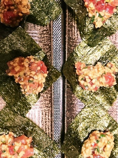 鮪納豆-レシピのメイン写真
