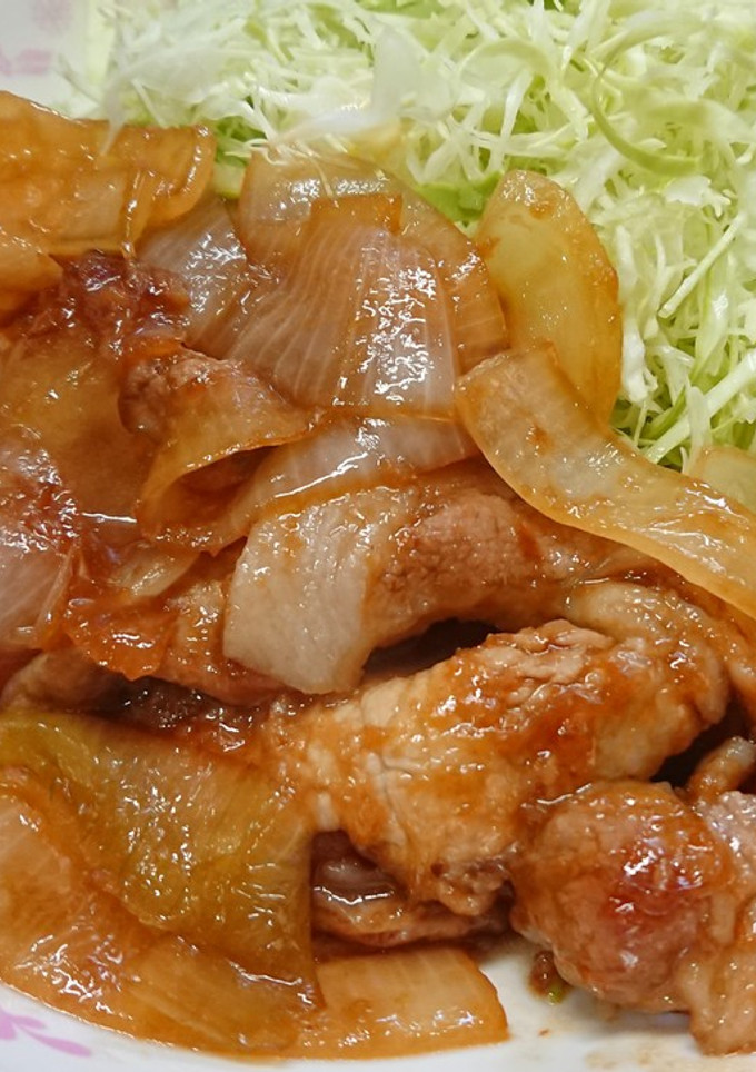 【豚の生姜焼き】@メモ用-レシピのメイン写真