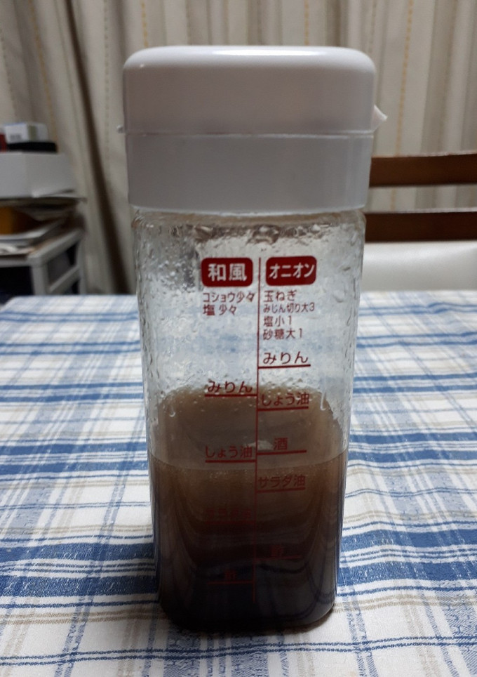 世界一の和風醤油ドレッシング(超簡単)-レシピのメイン写真