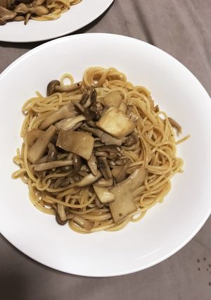 きのこミックスで作る和風パスタ-レシピのメイン写真
