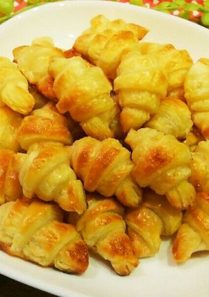 さくさく❤パイシートでミニクロワッサン-レシピのメイン写真